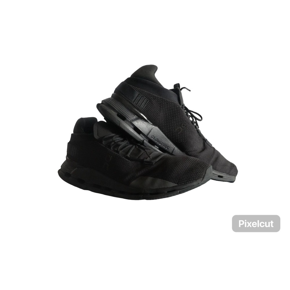 On Cloudnova 26.99822 Men's Sneakers 14 Black Eclipse Athletic Running Shoes
